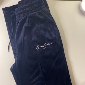 SEAN JOHN X MISSGUIDED VELOUR TRACKPANTS